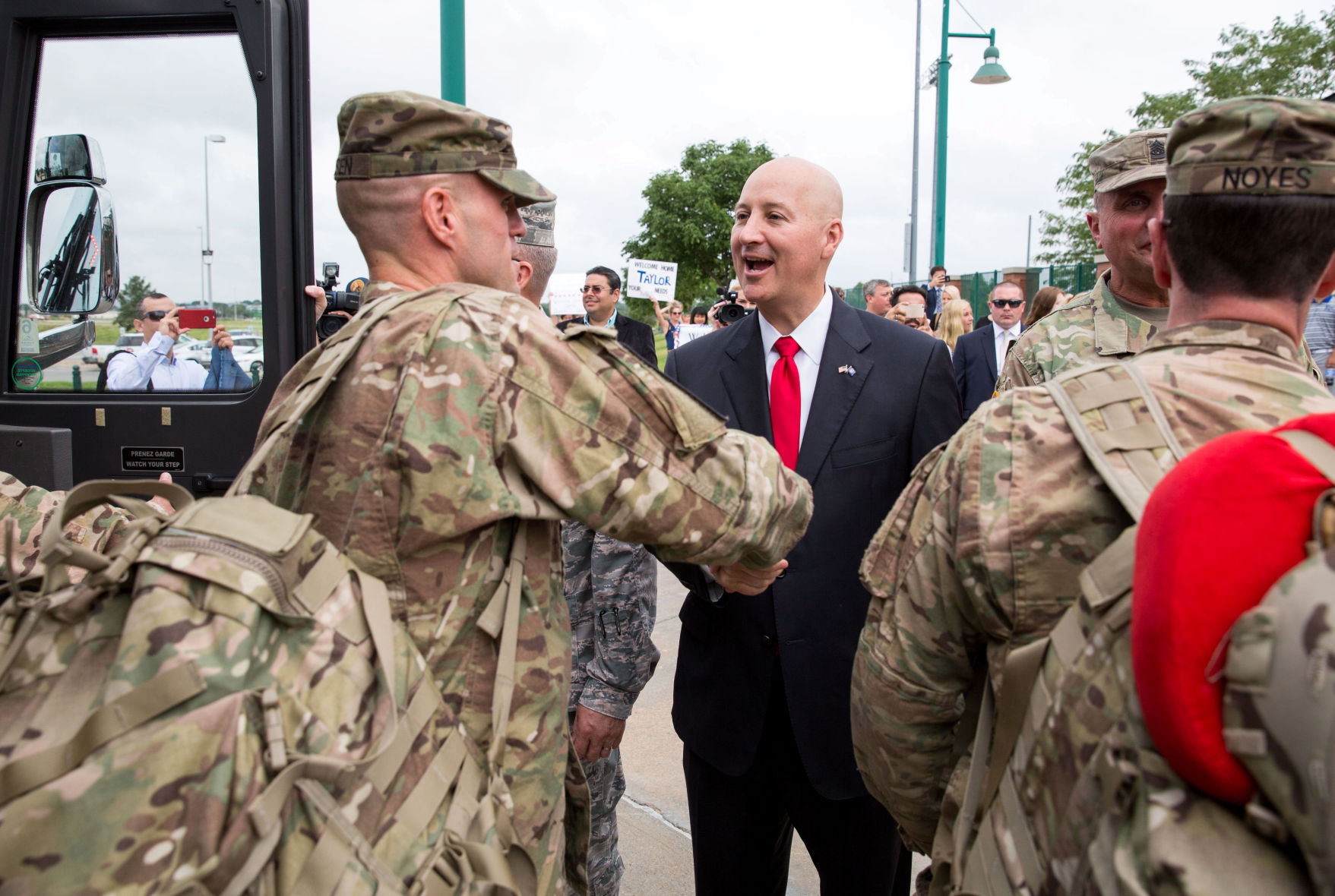 90 Nebraska National Guard soldiers return from Iraq